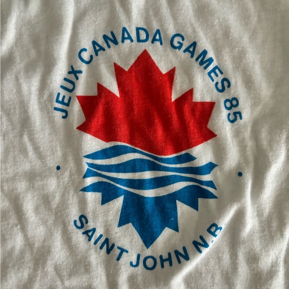 Vintage 1985 Canada Games Kids Tee - Picture 4 of 5